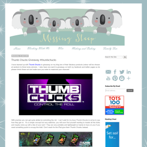 Win 1 of 3 2 Thumb Chucks