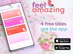 Win 1 of 3 2-Year Memberships to the Feel Amazing App