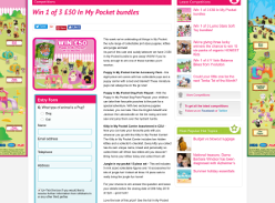 Win 1 of 3 £50 In My Pocket bundles