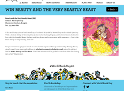 Win 1 of 3 Beauty and the Very Beastly Beast by Mark Sperring