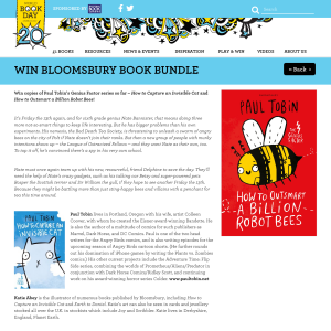 Win 1 of 3 Bloomsbury book bundle