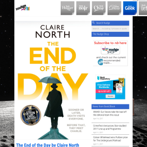 Win 1 of 3 copies of The End of the Day by Claire North