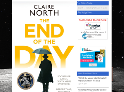 Win 1 of 3 copies of The End of the Day by Claire North