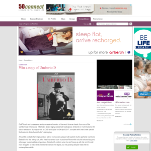 Win 1 of 3 copies of Umberto D