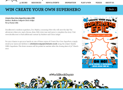 Win 1 of 3 Create Your Own Superhero