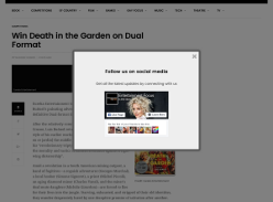 Win 1 of 3 Death in the Garden on Dual Format