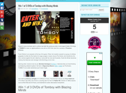 Win 1 of 3 DVDs of Tomboy