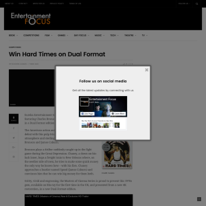 Win 1 of 3 Hard Times on Dual Format