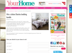 Win 1 of 3 Julian Charles bedding bundle worth £250