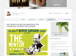 Win 1 of 3 Pairs of tickets to see The Mentor at the Vaudeville Theatre