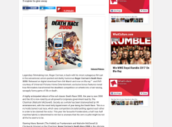 Win 1 of 3 Roger Corman's Death Race 2050 on DVD