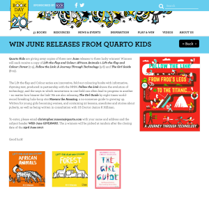 Win 1 of 3 sets of Lift-the-flap and Colour series books