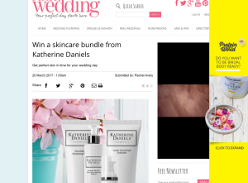 Win 1 of 3 skincare bundle from Katherine Daniels