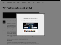 Win 1 of 3 The Bureau Season 2 on DVD