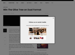 Win 1 of 3 The Olive Tree on Dual Format