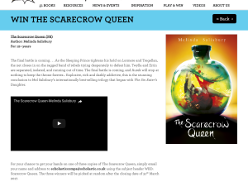 Win 1 of 3 The Scarecrow Queen