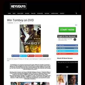 Win 1 of 3 Tomboy on DVD