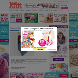 Win 1 of 3 Wool And The Gang Knit Kits bundles