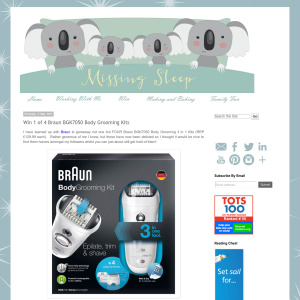 Win 1 of 4 Braun BGK7050 Body Grooming Kits
