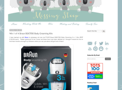 Win 1 of 4 Braun BGK7050 Body Grooming Kits
