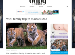 Win 1 of 4 family ticket to Marwell Zoo