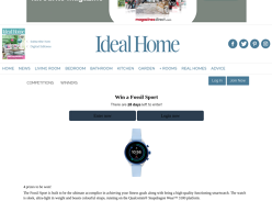 Win 1 of 4 Fossil Sport watches