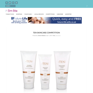 Win 1 of 4 TEN Skincare Range Bundle
