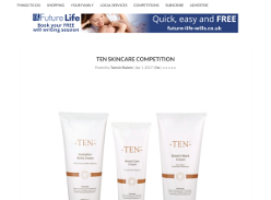 Win 1 of 4 TEN Skincare Range Bundle