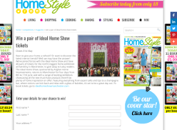 Win 1 of 40 pairs of Ideal Home Show tickets