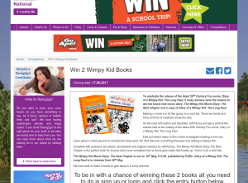 Win 1 of 5 2 Wimpy Kid Books