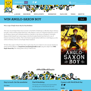 Win 1 of 5 Anglo-Saxon Boy