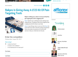 Win 1 of 5 Bakpro pain targeting tool