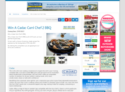 Win 1 of 5 Cadac Carri Chef 2 BBQ