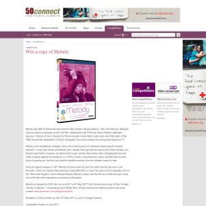 Win 1 of 5 copies of Melody