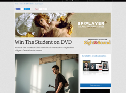 Win 1 of 5 copies of The Student on DVD