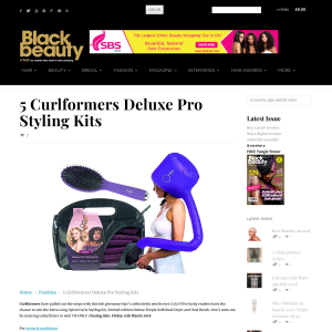 Win 1 of 5 Curlformers Deluxe Pro Styling Kit