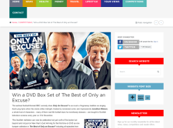 Win 1 of 5 DVD Box Set of The Best of Only an Excuse?