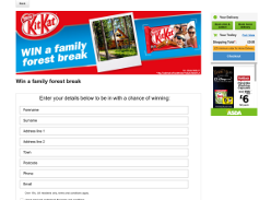 Win 1 of 5 Family Forest Break