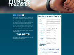 Win 1 of 5 fitness trackers