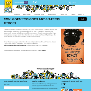 Win 1 of 5 Gormless Gods and Hapless Heroes : : Tim Baker and the Ancient Curse