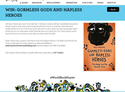 Win 1 of 5 Gormless Gods and Hapless Heroes : : Tim Baker and the Ancient Curse