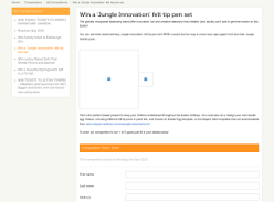 Win 1 of 5 Jungle Innovation Felt Tip Pen Set