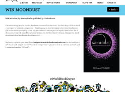 Win 1 of 5 Moondust, by Gemma Fowler