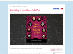 Win 1 of 5 Once Upon A Cake Pop By Neli Ban & Sarah Blake