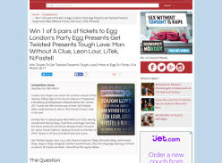 Win 1 of 5 pairs of tickets to Egg London's Party