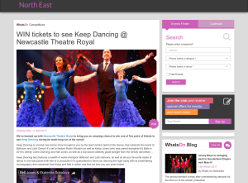 Win 1 of 5 Pairs of tickets to see Keep Dancing @ Newcastle Theatre Royal