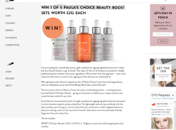 Win 1 of 5 Paula’s Choice’s Beauty Boost Set worth £212