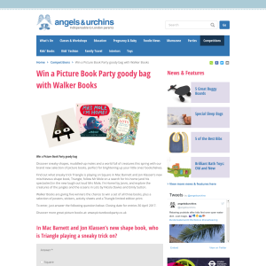 Win 1 of 5 Picture Book Party goody bag