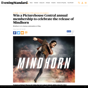 Win 1 of 5 Picturehouse Central membership