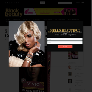Win 1 of 5 Revlon Realistic Vivid Colour In Black Cherry
